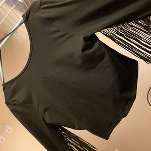 Zara Cropped Fringe Shirt